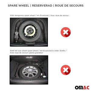 Mini Cooper Countryman Trunk Mat - Omac - TPE 1 Pc - Black - '10-'16
